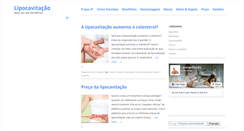 Desktop Screenshot of lipocavitacao.org