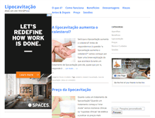 Tablet Screenshot of lipocavitacao.org